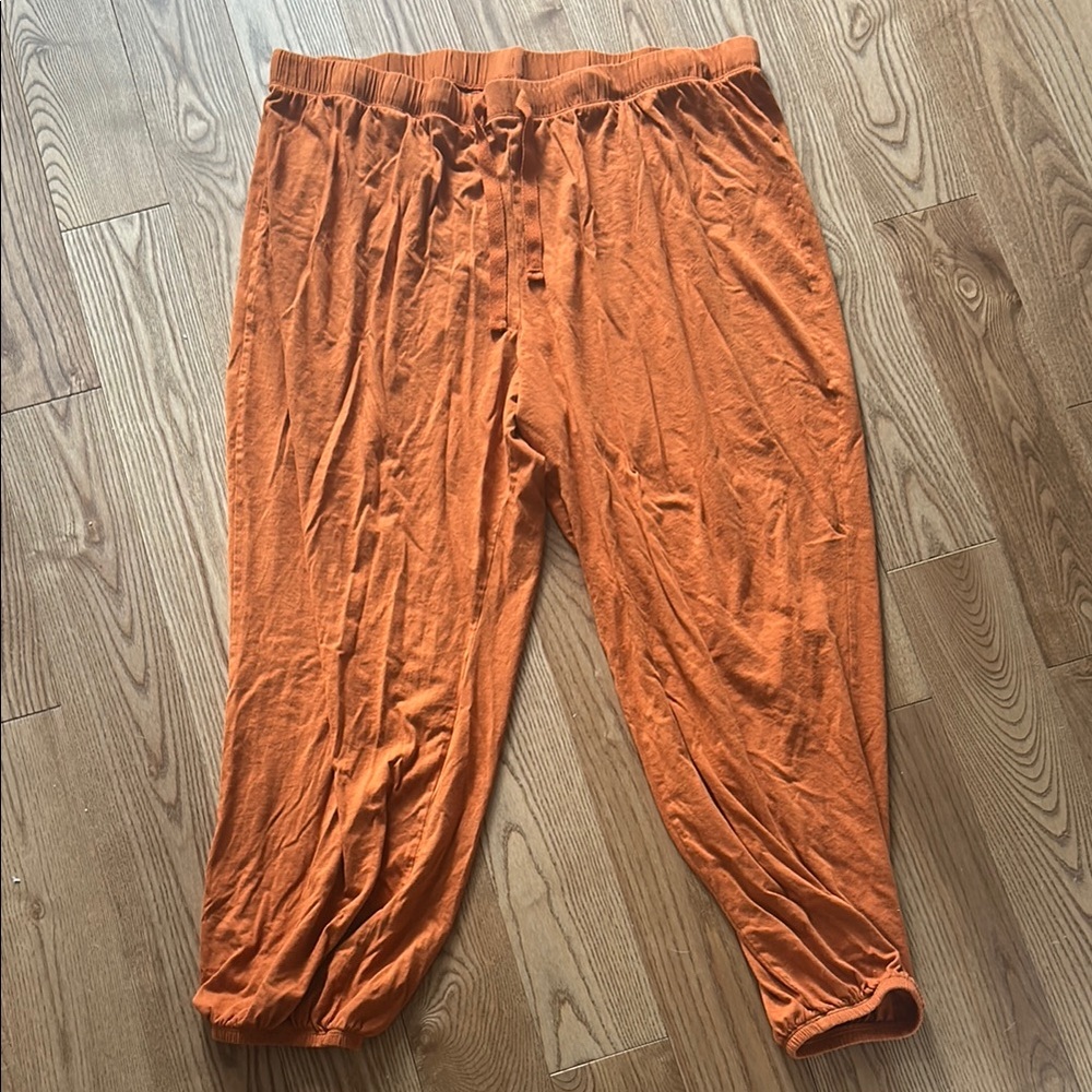 Joe Fresh Orange Pajama Pants with Elastic Waistband